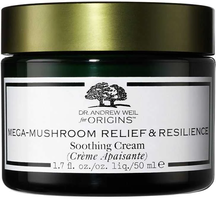 Origins Dr. Andrew Weil for Origins Mega-Mushroom Relief & Resilience Soothing Kreminis raminamasis ir drėkinamasis kremas, 50 ml