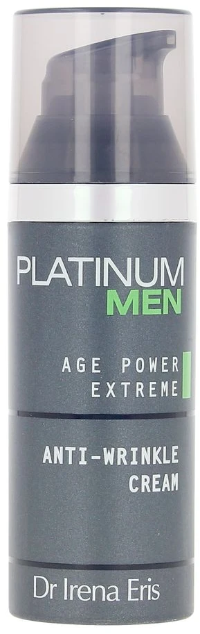 Dr Irena Eris Platinum Men Age Power Extreme Anti-Wrinkle Kreminis kremas nuo raukšlių vyrams, 50 ml