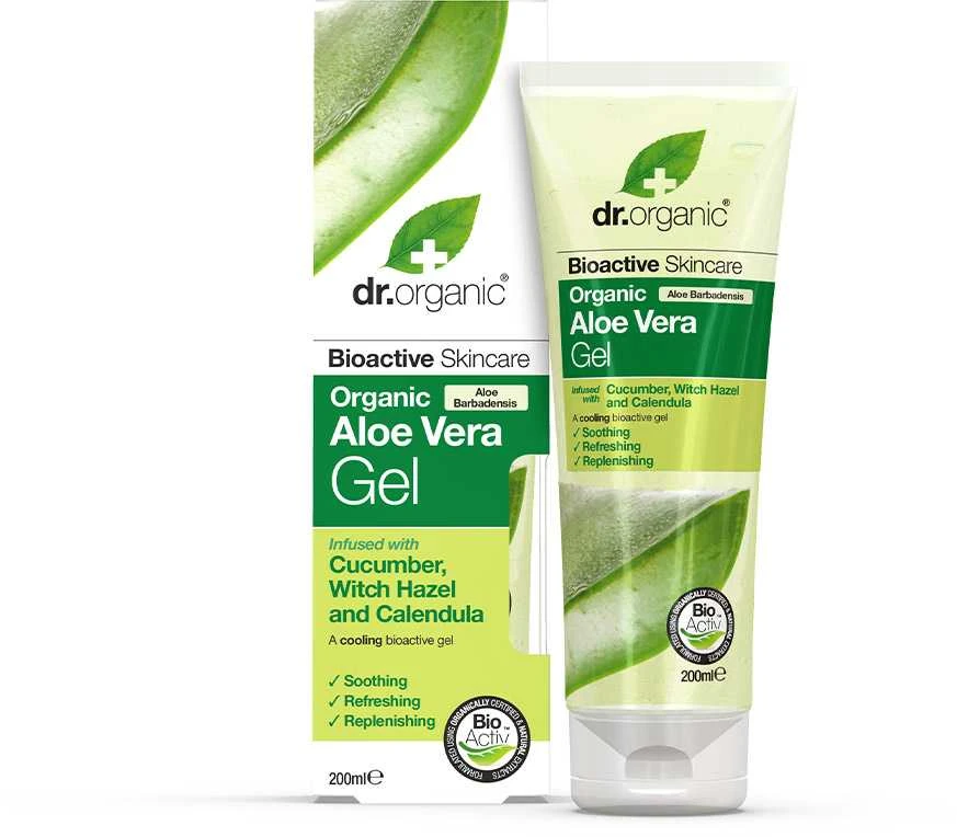 Dr. Organic Aloe Vera agurkų gelis 200ml