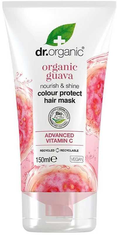 "Dr. Organic Guava Colour" apsauginė plaukų kaukė 150ml