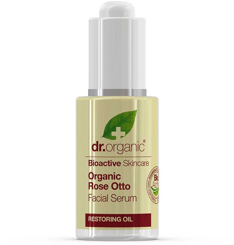 Dr. Organic Rose Otto veido serumas 30ml