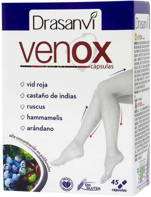 Drasanvi Venox 45 Kapsulių Maisto papildas