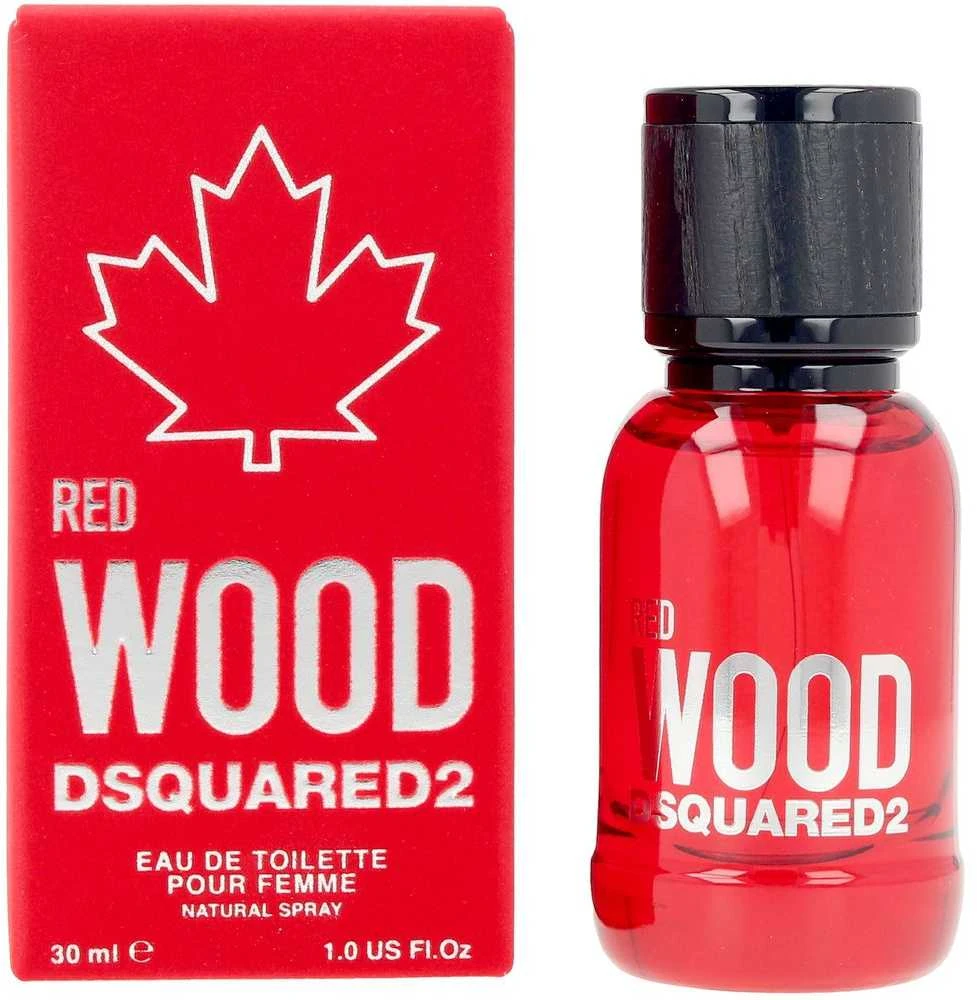 Dsquared2 Raudona Wood Pour Femme tualetinis vanduo, purškiamas 30ml