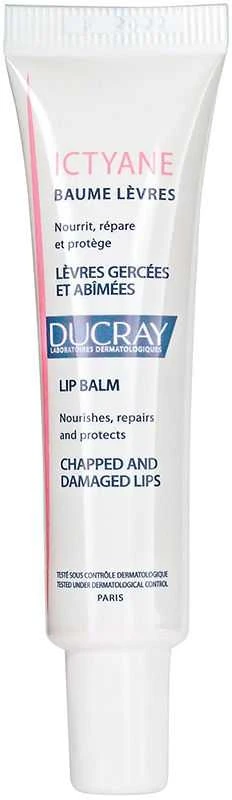 Ducray Ictyane Lūpų balzamas lūpų balzamas, 15 ml