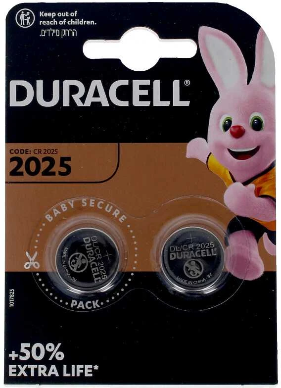 DURACELL CR2025 elementai
