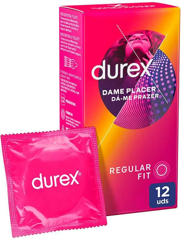Durex Give Me Pleasure prezervatyvai 12vnt