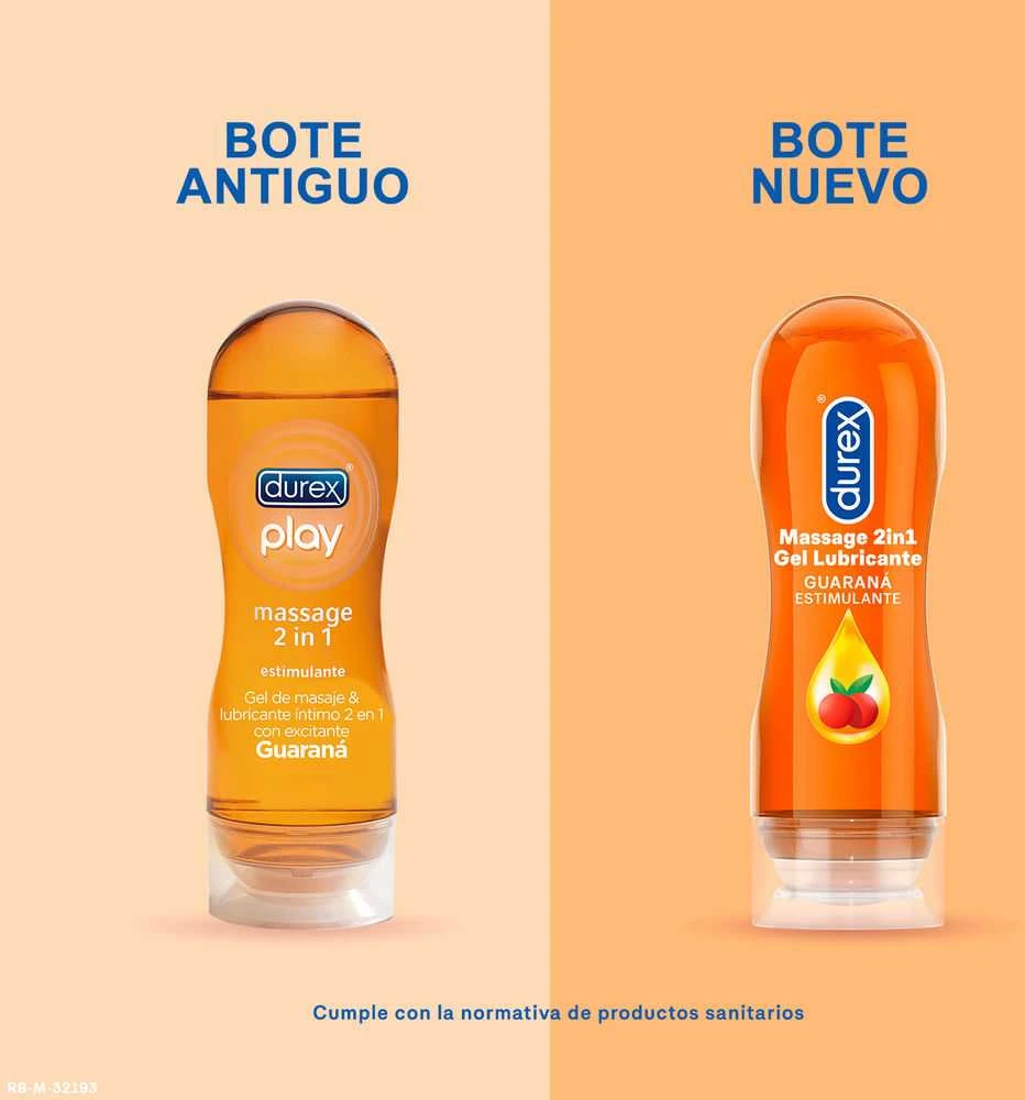 "Durex Play" stimuliuojantis masažui 2 in 1 200ml