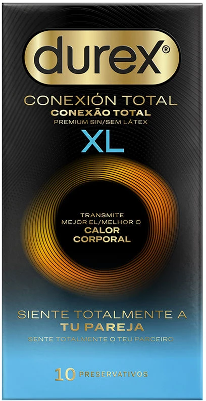 Durex Condoms DUREX - TOTAL CONNECTION XL ULTRA FINE PLUS LATEX FREE 10 UNITS
