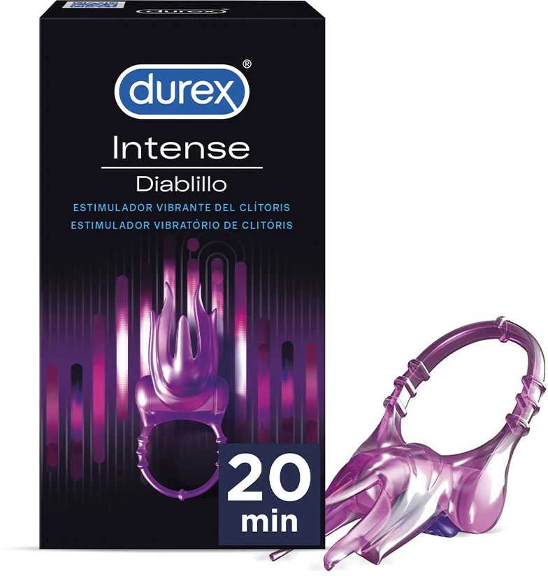 "Durex Intense Orgasmic Little Devil" vibruojantis penio žiedas