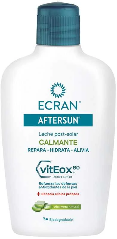 "Ecran" drėkinamasis pienelis po deginimosi su alaviju 200ml