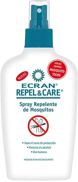 Ecran Repel And Care purškalas nuo uodų 100ml