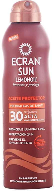 "Ecran Sun" citrinų aliejaus purškiklis Spf30 250ml