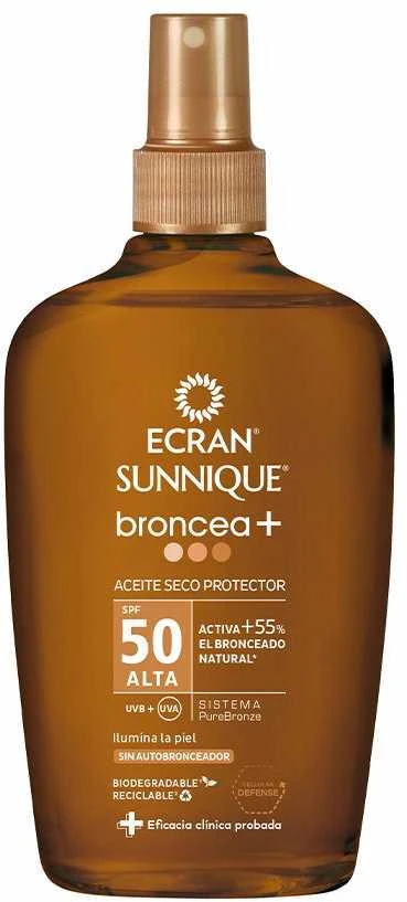 "Ecran Sun" citrinų aliejaus purškiklis Spf50 200ml