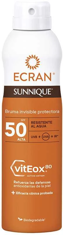 Ecran Sun Lemonoil Protect Invisible Purškiklis Spf50 purškalas nuo saulės 250ml