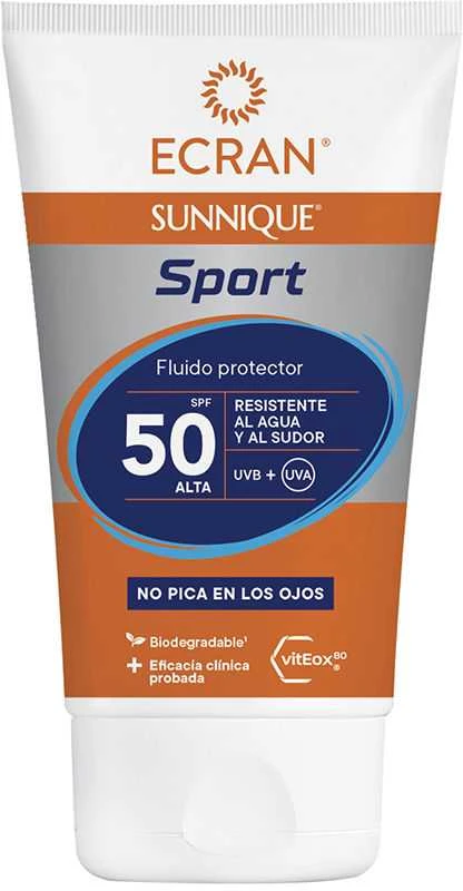 „Ecran Sun Lemonoil Sport Ultralight Fluid“ apsauginis kremas nuo saulės su SPF 50, 40 ml
