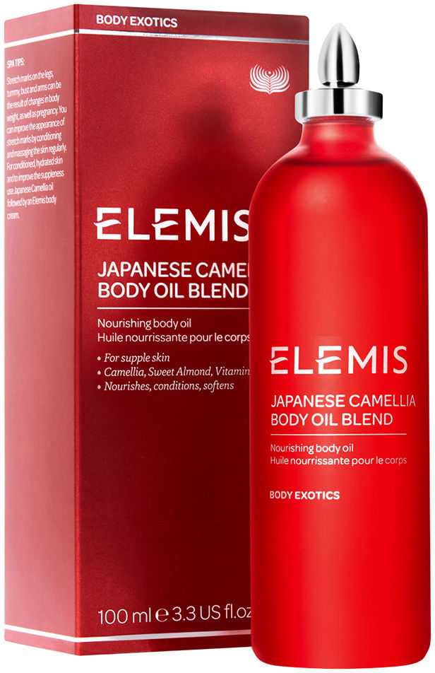 Elemis Japanese Camellia Body Oil Blend japoniškos kamelijos kūno aliejaus mišinys, 100 ml