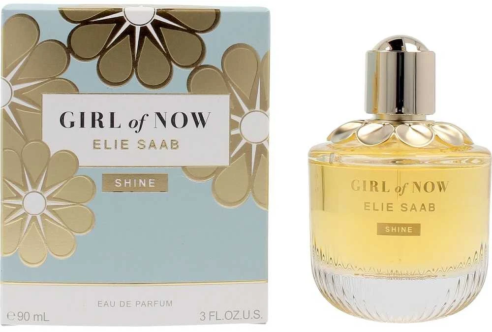 Elie Saab Girl Of Now Shine Eau De Parfum Purškiklis kvepalai moterims 90ml