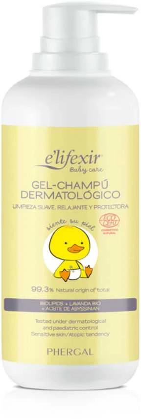 Phergal Elifexir Baby Care kūdikių Dermatologinis gelis-šampūnas 500ml