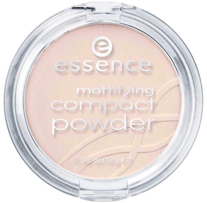 "Essence Cosmetics" kompaktinė pudra "Matificantes 10-Light rusvai gelsvas" 12g