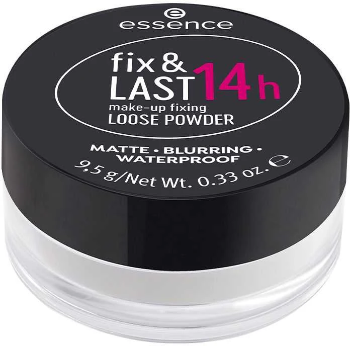 Essence Cosmetics "Fix and Last 14h" fiksuojamoji pudra 9,5g
