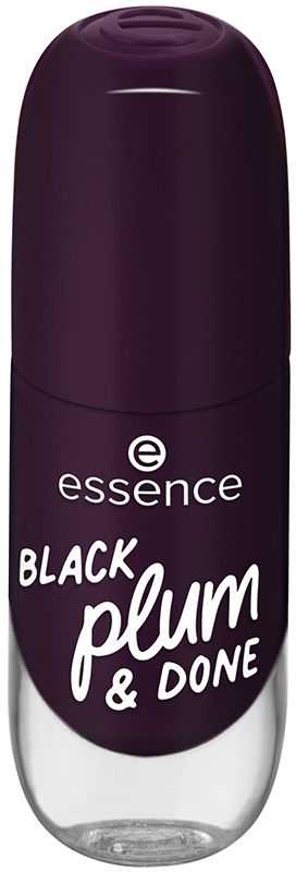 Essence Gel Nail Nagų lakas 84 Juodas Plum &amp; Done, 8 ml