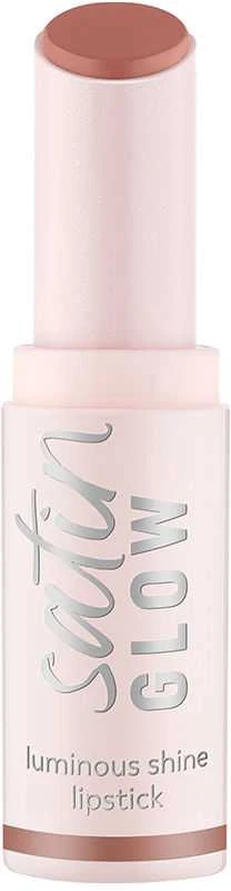 „Essence Cosmetics Satin Glow“ lūpų dažai, blizgantys blizgiai, 05-Chai There!, 3,5 g