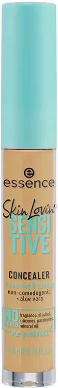 "Essence Cosmetics" "Skin Lovin' Sensitive Maskuoklis 25-Medium Olive" korektorius 3,5ml