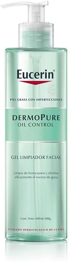 Eucerin Dermopure Aliejus Control veido gelis riebiai odai 400ml