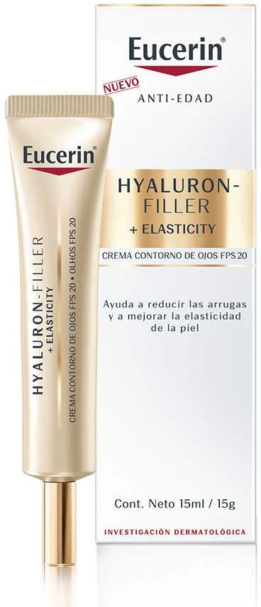 Eucerin Hyaluron Filler Elasticity Eye Contour Paakių kremas 15ml