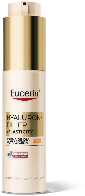 Eucerin Hyaluron-Filler + Elasticity Ultra Light Kreminis Spf50, 50 ml