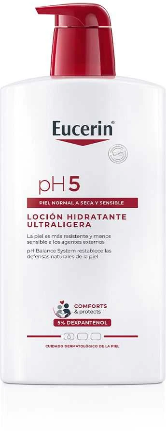 "Eucerin Ph5 Ultra Light" losjonas 1000ml