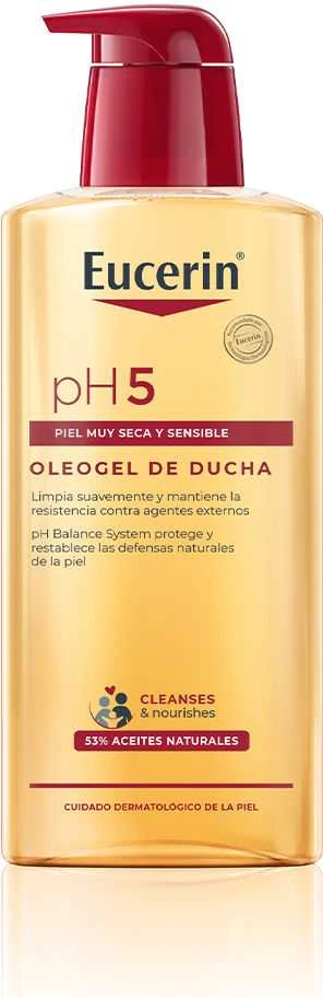 "Eucerin Ph 5" odos apsaugos dušo aliejus 400ml