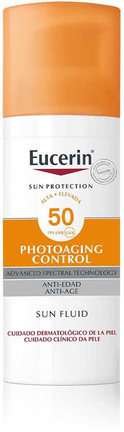 Apsauginis kremas nuo saulės Eucerin Sun Photoaging Control Tinted SPF 50+ Medium, 50 ml