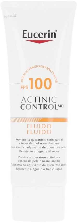 Eucerin Actinic Control Fluid SPF 100 apsauginis fluidas nuo saulės, 80 ml