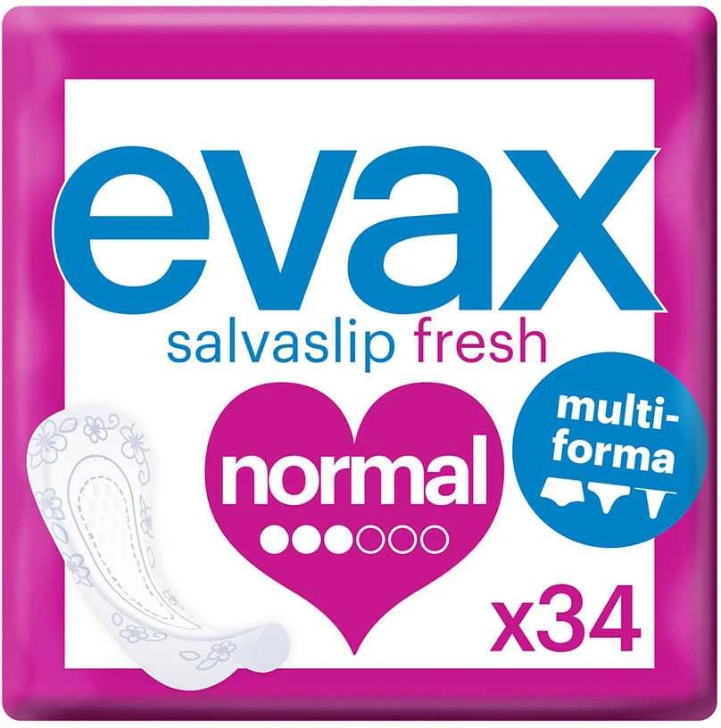 "Evax Salvaslip Normal Multiform Protegeslips" įklotai 34 vienetai