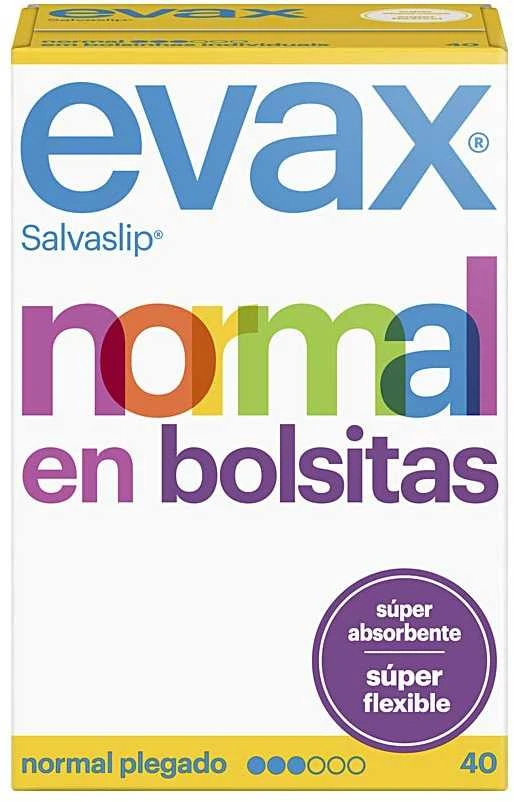 "Evax Normal Fresh Pantyliners" įklotai 40 vienetų