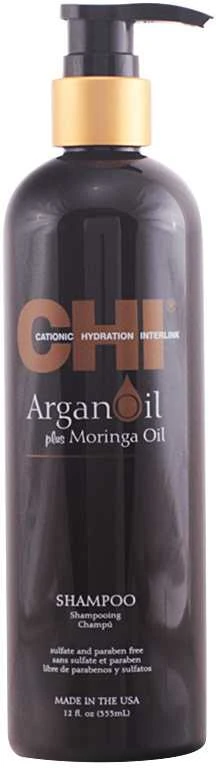 Šampūnas su argano ir moringų aliejumi CHI Argan Oil Šampūnas 340ml