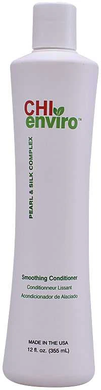 Glotninamasis kondicionierius su šilko ir perlų kompleksais CHI Enviro Smoothing Conditioner 355ml