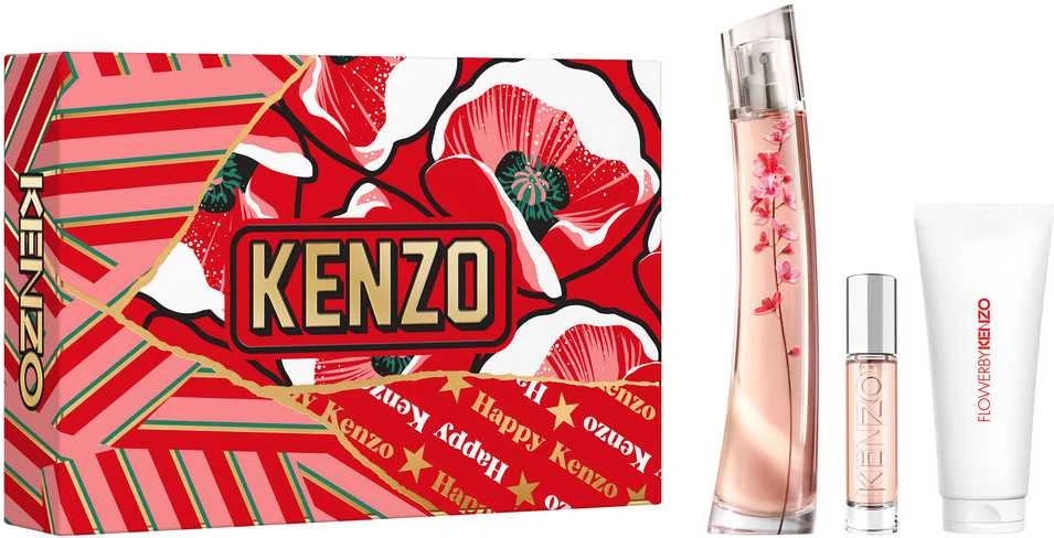 Flower Ikebana By Kenzo Estuche 3 Piezas