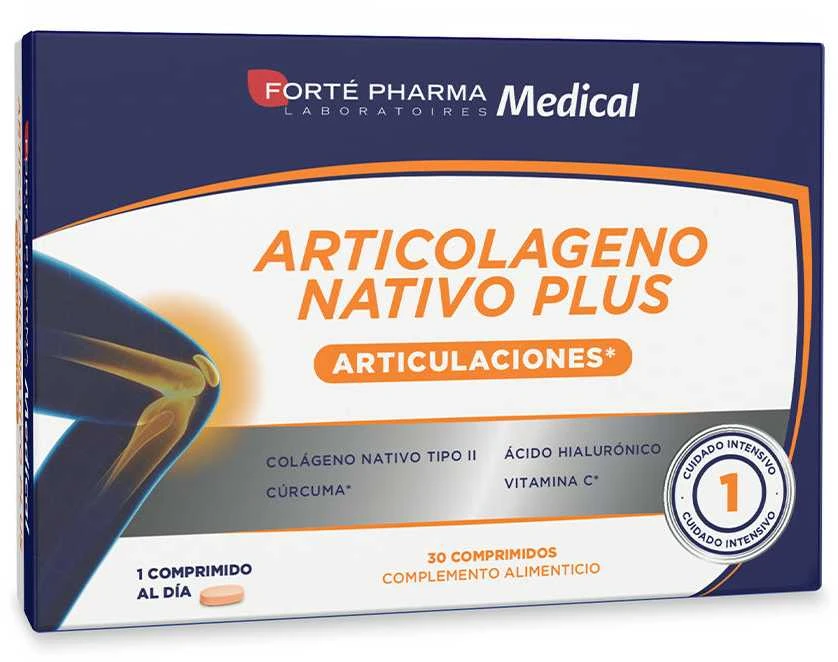 Bioibérica Forte Pharma Articolágeno Nativo Plus 30 tablečių