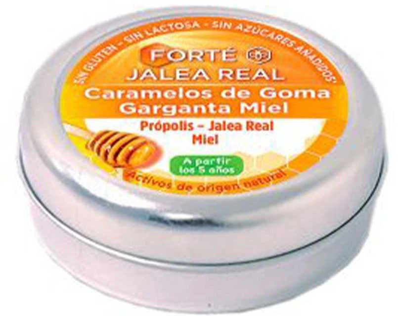 "Forte Pharma" bičių pienelio medaus gerklės saldainiai 45g