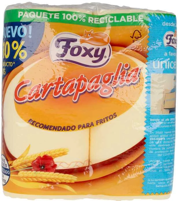 Virtuvės popierius Cartapaglia Foxy Keptas (2 uds)