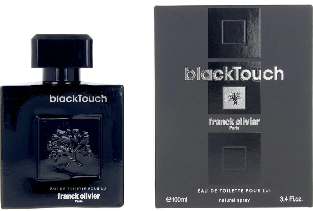 Franck Olivier Juodas Touch EDT tualetinis vanduo vyrams, 100 ml