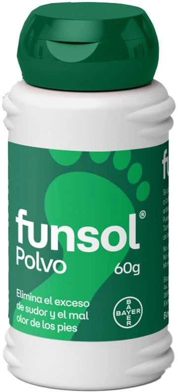 Funsol pudra nuo per didelio prakaitavimo ir blogo pėdų kvapo 60g