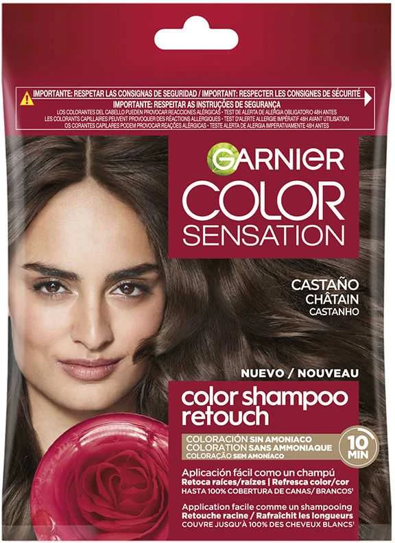 Garnier „Color Sensation“ tonas, skruzdžių tonas, šampūnas 4.0-auksinė, 1 U