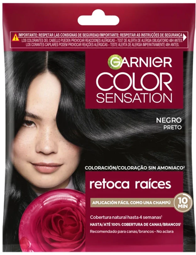 Garnier COLOR SENSATION tone-on-tone hair color Šampūnas #Juodas 1 unit