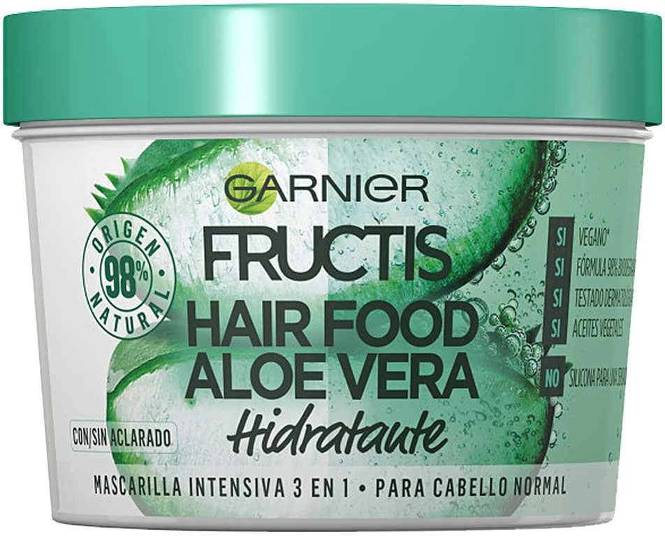 "Garnier Fructis Hair Food Aloe Vera" drėkinamoji kaukė 390ml