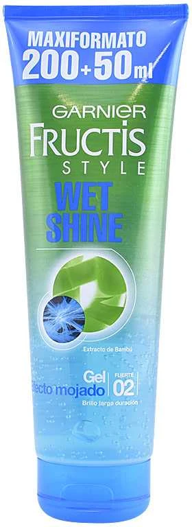 "Garnier Fructis Style" drėgno blizgesio gelis 250ml