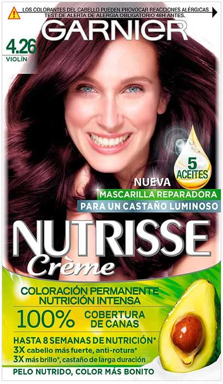 "Garnier Nutrisse Crème maitininantis Color 4.26 Violin plaukų dažai