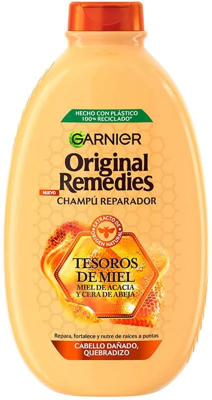 "Garnier Original Remedies Honey Treasures" šampūnas 600ml